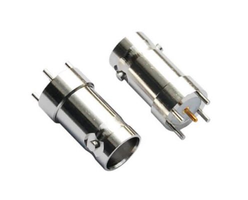 pcb 連接器BNC射頻同軸 直式鋅合金母頭