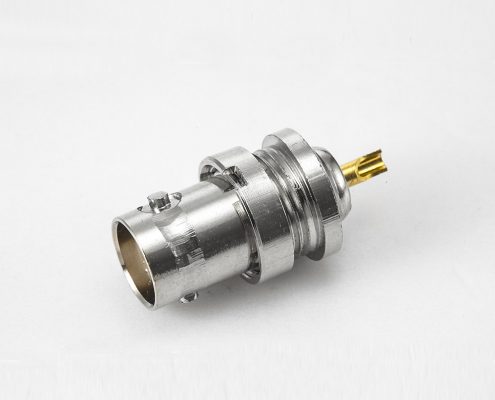 BNC50歐姆母頭直式螺母安裝式座子