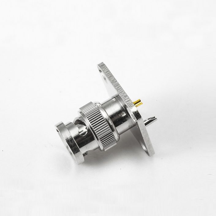 BNC 75歐姆公頭直式法蘭盤式座子 BNC 75歐姆公頭直式法蘭盤式座子