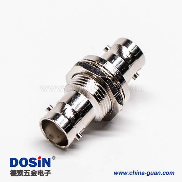 bnc四通轉接頭三公轉一母鍍鎳