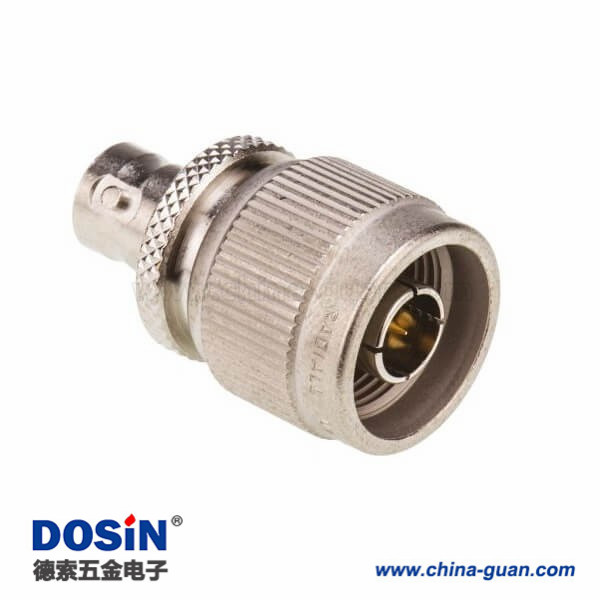 BNC母轉N公轉接頭50歐姆