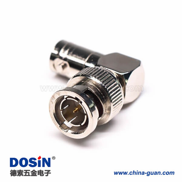 同軸轉接頭BNC公轉母鍍鎳